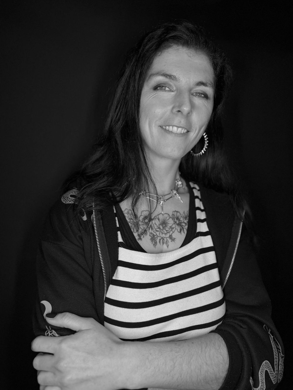 Krissy, tattoo artist at Treze Ink