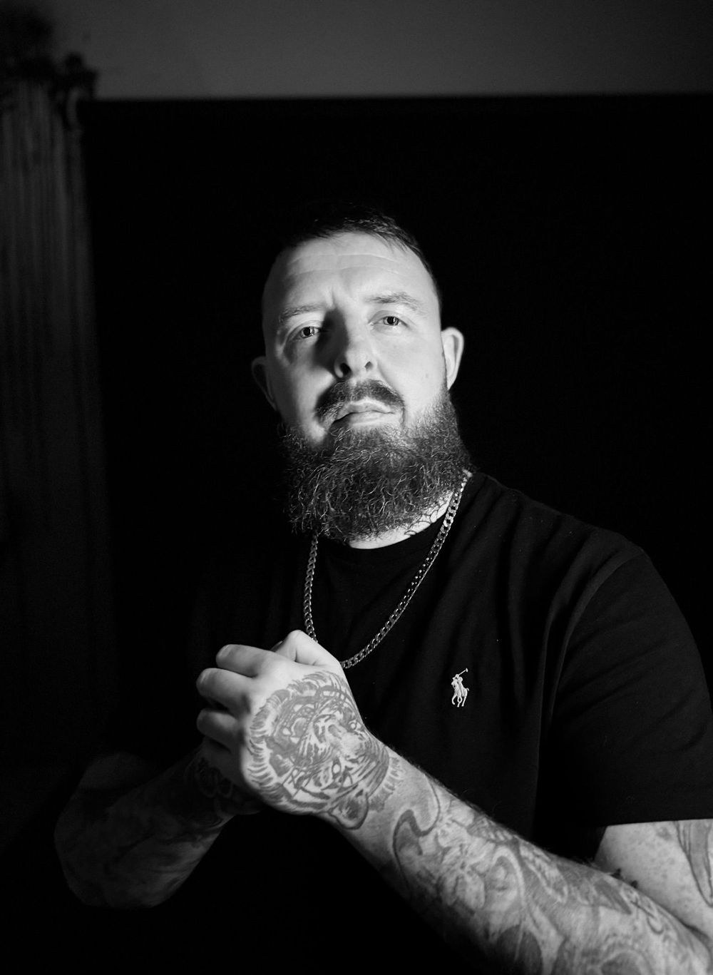 Rich James, tattoo artist at Treze Ink